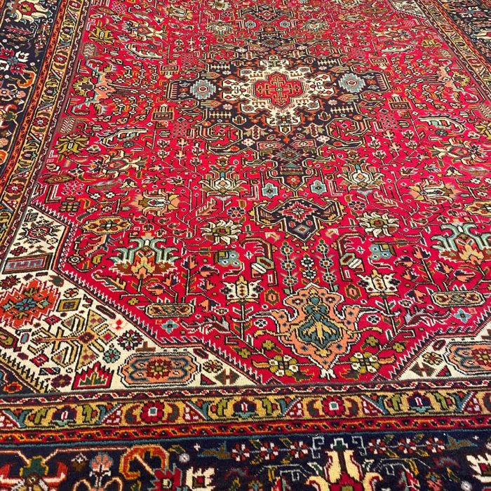 Persian Tabriz Handmade Rug 9.7 X 6.8 Ft (292 X 204 cm)