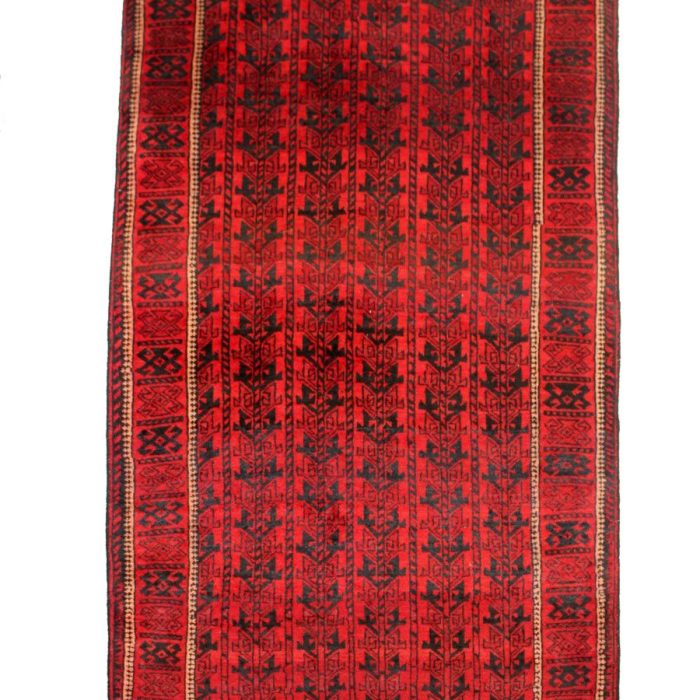 Wool Baluch Persian Rug 6.11 X 3.7 ft (211 X 109 cm)