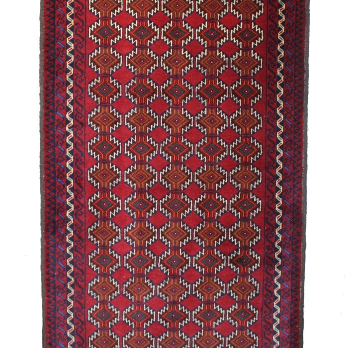 Wool Persian Rug 6.2 X 3.4 ft (189 X 102 cm)