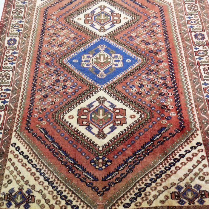 Handmade Persian Rug 6.9 X 4.11 ft (206 X 150cm)