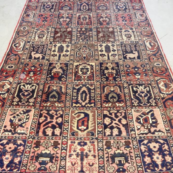 Handmade Vintage Persian Rug , Size: 9.7 X 5.1 ft (292 X 155 cm)