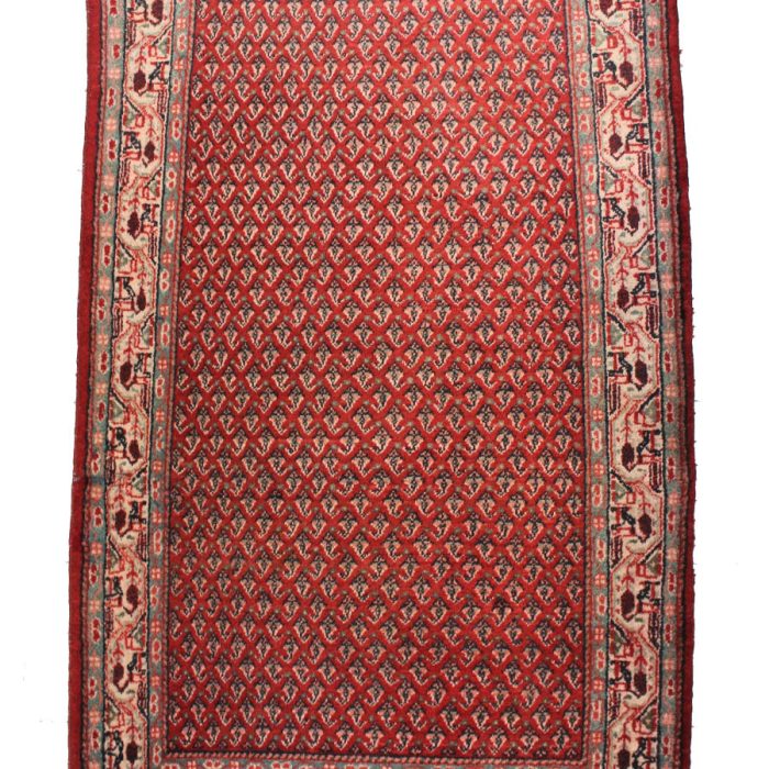 Vintage Wool Persian Rug Size:6.11 X 4.3 ft (211 X 130 cm)