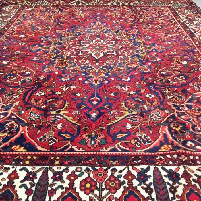 Vintage Bakhtiar Persian Rug12.11 X 10.10 ft (364 X 330 cm)