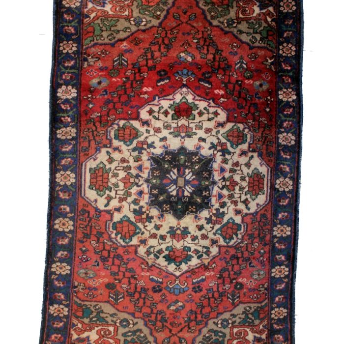 Vintage Wool Persian Rug 6.5 X 4.1 ft (196 X 124 cm)