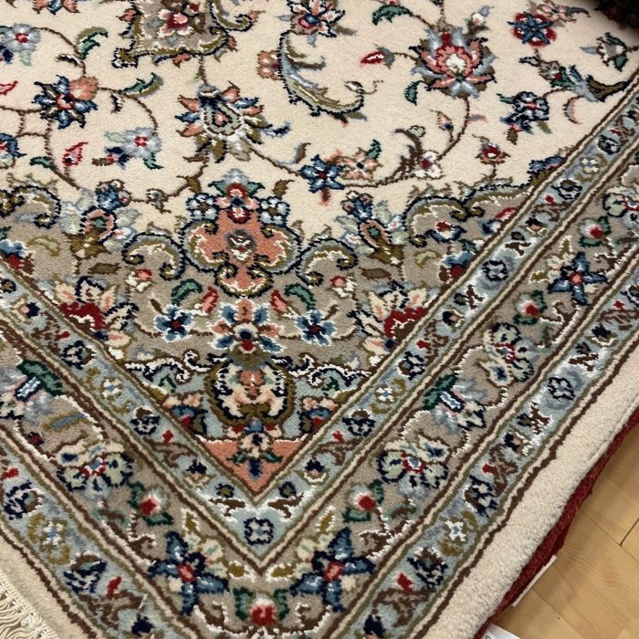 Handmade Wool Persian Rug 4.11 x 3.3 ft (151 X 98 cm)