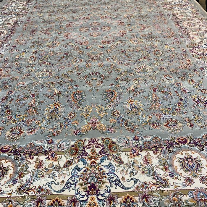 Persian Machine Made Rug Size: 8.3 x 11.6 ft ( 250 X 350 cm)
