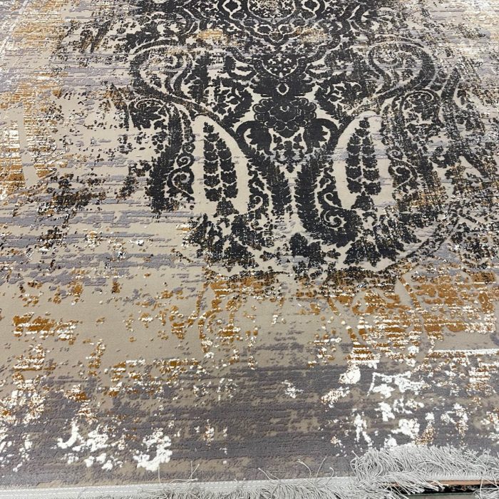 Persian Machine Made Vintage Design   5 X 7.5 ft (150 X 225 cm)