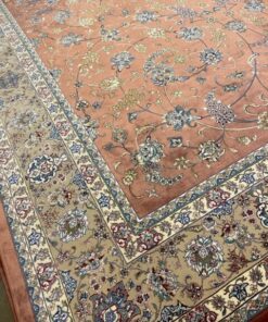 Persian Machin Made Silk Rug   6.7 X 10 ft (200 X 300 cm)