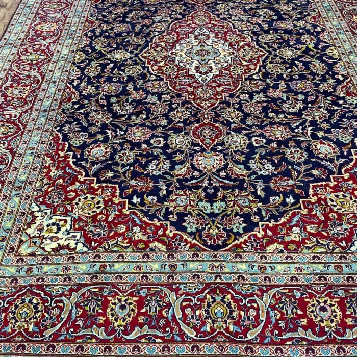 Persian Handmade Wool Rug Size: 11.3 X 8.5 ft (343 X 256 cm)