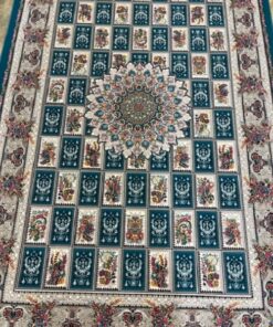 Machine Made Persian Rug. 7.5 x 5 ft (225 x 150 cm)