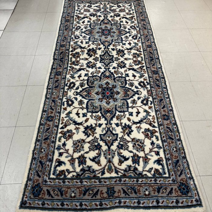 Handmade Wool Runner   6.7 X 2.8 ft (200 X 80 cm)