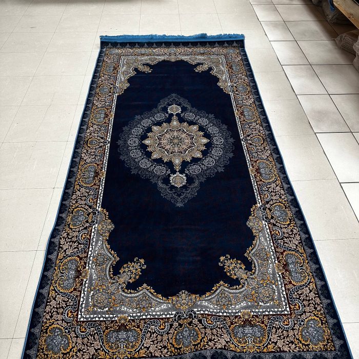 Persian Silk Machine made Rug Size: 6.8 x 3.3 ft(200 x 100 cm)
