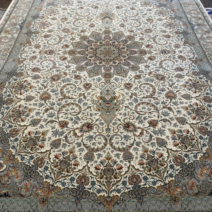 Persian Machine-Made Rug Size: 8.3 X 11.6 ft (250 x 350 cm)