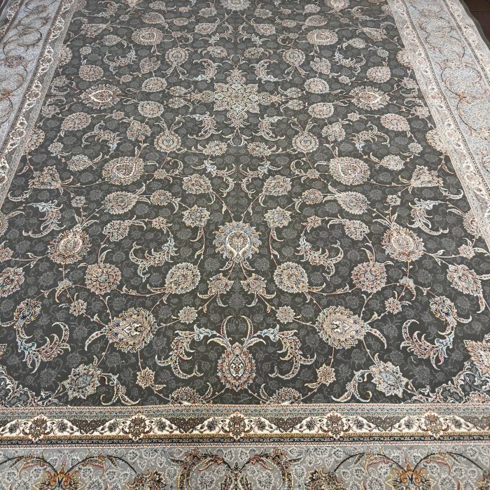 Persian Machine-Made Rug Size: 8.3 X 11.6 ft (250 x 350 cm)
